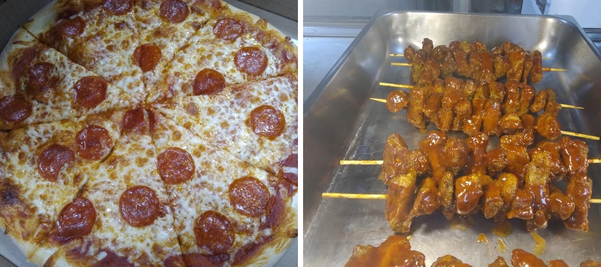 Main Street Pizza and Ribs.
